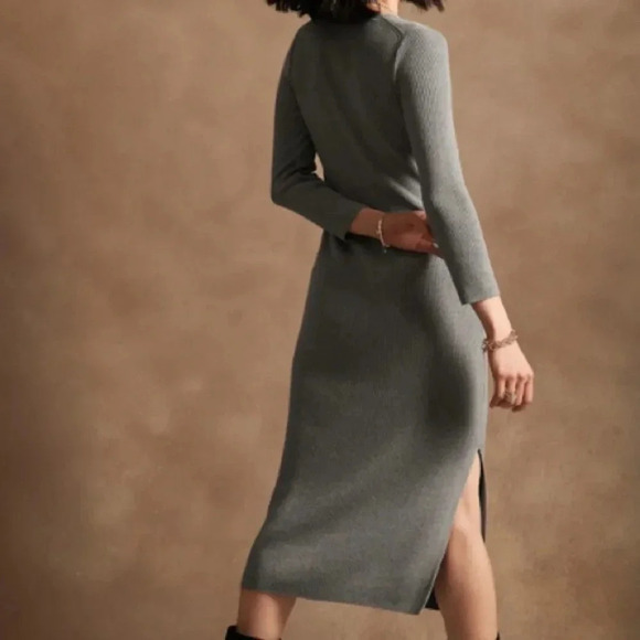 Banana republic Scoop-Neck Midi Dress - Picture 5 of 12